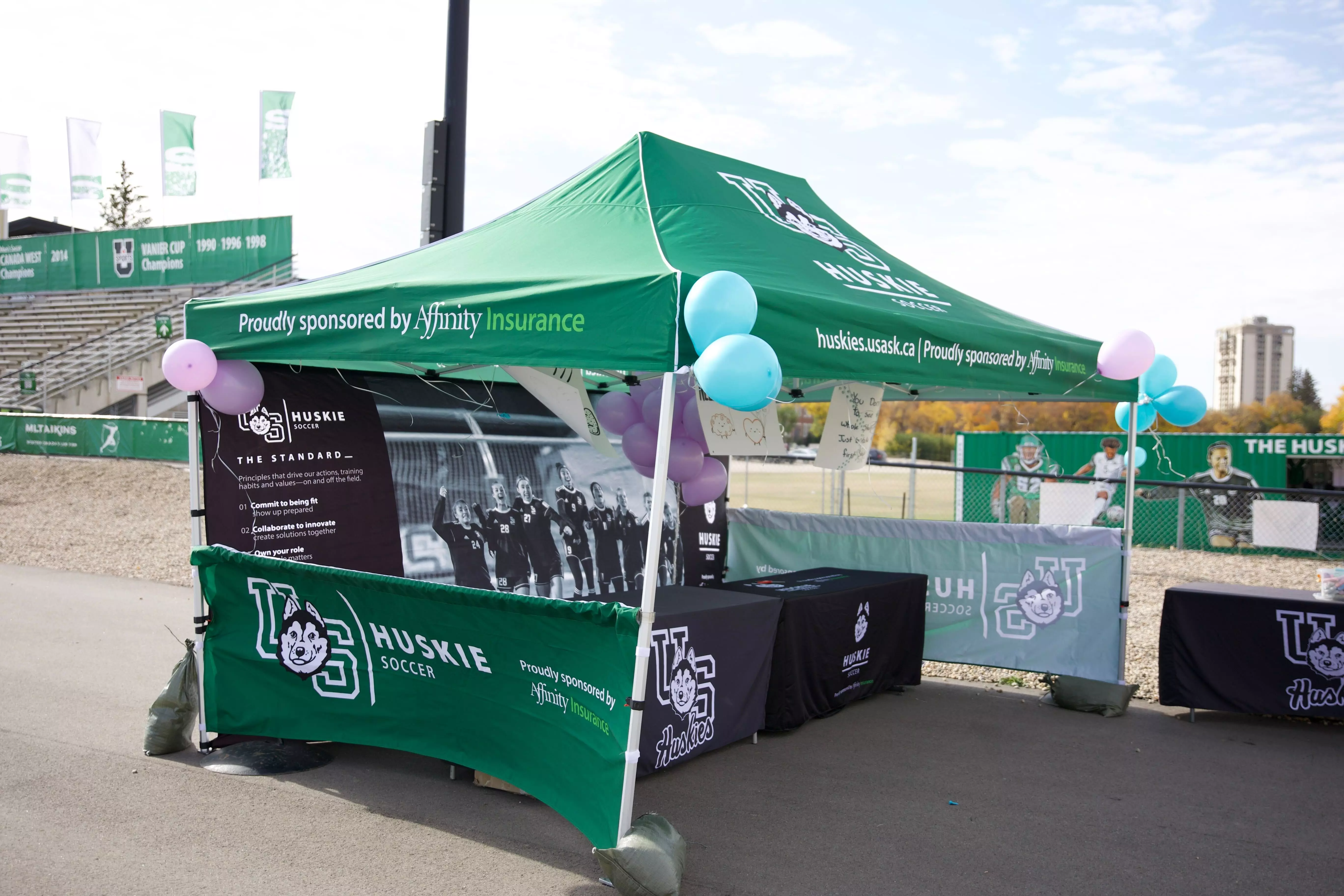 U of S tent